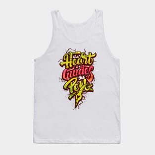 Heart & Pen Tank Top